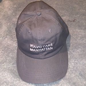 Volvo Cars Manhattan baseball hat in grey w/White Embroidered Logo